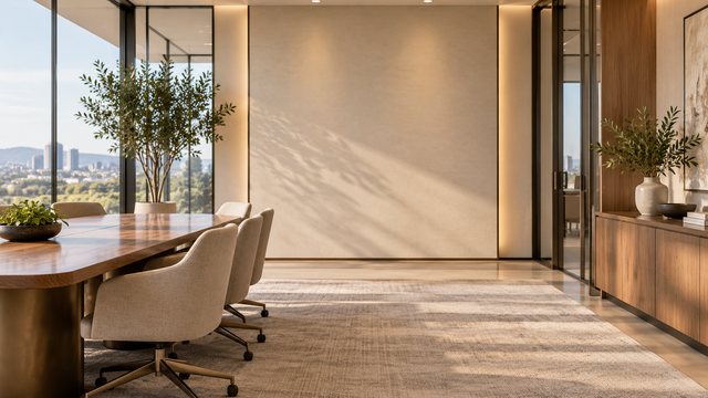 Conference room Microsoft Teams background